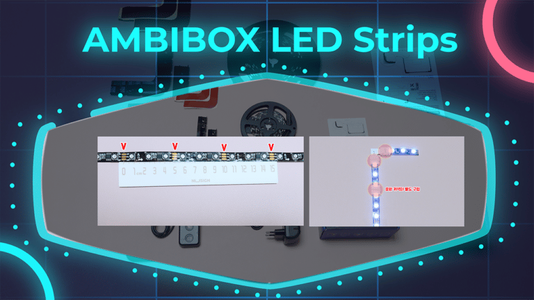 6.ambibox 2.0 monitor sync led strip cutting line